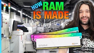 How RAM is Made Automated Binning Manufacturing amp Burnin Testing  Factory Tours S3E2 [upl. by Annazus]