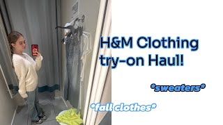 HampM Clothes TryOn Haul  Vlogtober Day 19 [upl. by Iphigenia]