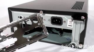 1134  Antec ISK 300150 MiniITX Case Video Review [upl. by Aissak]