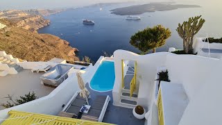 Dreams Luxury Suites Imerovigli Santorini Greece 🇬🇷 [upl. by Urina]