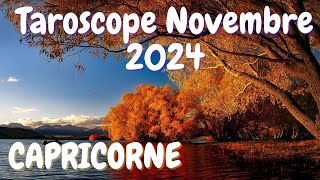 ♑️ CAPRICORNE ♑️ Novembre 2024 🔮 Quand le grand amour frappe à votre porte [upl. by Melodie]