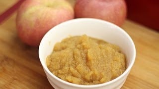 Homemade Applesauce Unsweetened  Recipe By ZaTaYaYummy [upl. by Honorine]