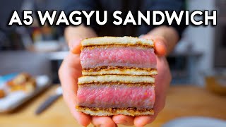 300 A5 Wagyu Sandwich from Final Fantasy XV  Arcade with Alvin [upl. by Assiram]