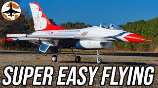 How to Fly Your First Beginner Viper  Eflite F16 70mm [upl. by Hugo]