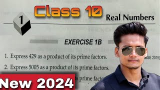 🔥Class 10 Ex 1B Q1 to Q10 Real Numbers  RS Aggarwal  Chapter 1 in Hindi  2024  CBSE  ICSE [upl. by Neelik]