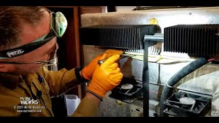 RV Refrigerator Cooling Performance Issues – Cooling Unit Blockage amp Ice Dam issues [upl. by Joub]