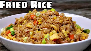 Super Easy Chicken Fried Rice Recipe  Seriously its Bomb [upl. by Herries]