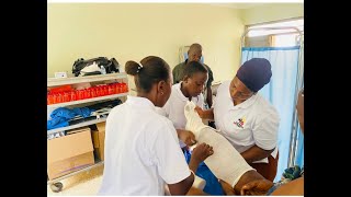 Lymphedema Medical Camp at Bugema University Hospital over 163 patients [upl. by Jamie]