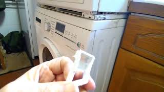 How to unstack a Siemens stack staking tumble drier from the washing machine below [upl. by Sherrie527]