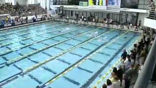 Oussama Mellouli Beats Phelps in 200M Freestyle [upl. by Mussman916]