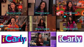 iCarly All Intros Seasons 16 20072012 VS Revival 2021  Miranda Cosgrove  Leave It All To Me [upl. by Stefa]