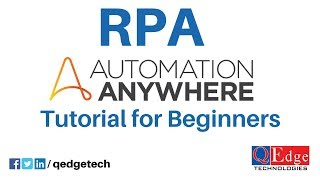 RPA Automation Anywhere Tutorial for Beginners  Join Free Demo [upl. by Subocaj310]