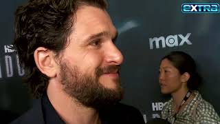 Kit Harington Reveals Daughter Took FIRST STEPS as He Gushes Over Kids Exclusive [upl. by Stich]