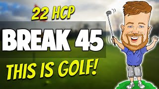 CAN I BREAK 45 FOR THE FIRST TIME 22hcp Every Shot [upl. by Alice]