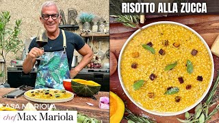 RISOTTO ALLA ZUCCA come non lo hai mai fatto  Ricetta di Chef Max Mariola [upl. by Leksehc]