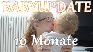 Laufen klettern Schlafmangel  10 Monate Baby Update [upl. by Ynelram]