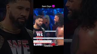 Sami Zayn take revenge from jey uso but Roman reigns destroy 😱 shorts viral romanreigns [upl. by Ordisy]