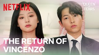 Vincenzo Song Joongki is Hong Haein Kim JiWons lawyer  Queen of Tears  Netflix ENG SUB [upl. by Derreg]