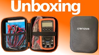 Crenova MS8233D AutoRang Digital Multimeter Spannungsprüfer Strommessgerät UnboxingVideo [upl. by Papageno]