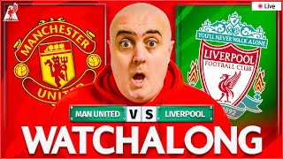 MAN UNITED 43 LIVERPOOL LIVE WATCHALONG with Craig [upl. by Baumann]