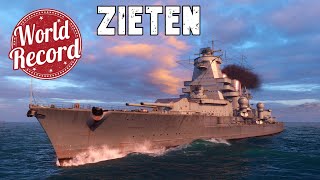 World of WarShips Zieten  5 Kills 317K Damage [upl. by Ylsew707]