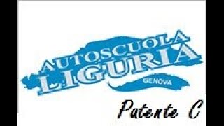 Autoscuola Liguria  Patente C  Fase 1 [upl. by Hubert]