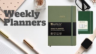 Weekly planners  A5 size and Moleskine pocket notebook [upl. by Sidell]