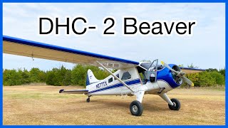 de Havilland DHC2 Beaver \ Take Off Landing \ Best Bush Plane Ever Built  Grass Strip [upl. by Islehc]