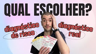 Como escolher entre DIAGNÓSTICO DE RISCO e DIAGNÓSTICO REAL [upl. by Oiceladni180]