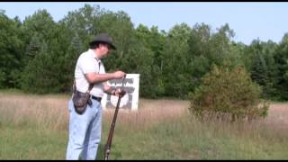 Shooting my 69 cal Whitneyville Plymouth rifle [upl. by Akinirt572]