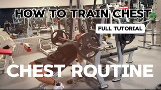 Chest Workout  Full Tutorial How To Train Chest [upl. by Debra]