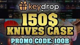 KEYDROP KNIVES CASE OPENING  KEYDROP PROMO CODE  Best KeyDrop Free Cases amp Codes 2024 [upl. by Ylim484]