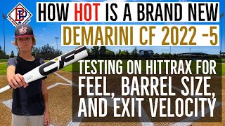 2022 DeMarini ZOA vs DeMarini CF  USSSA Baseball Bat Review [upl. by Stevenson]