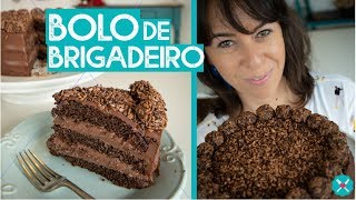 BOLO DE BRIGADEIRO DE LIQUIDIFICADOR [upl. by Neroled]