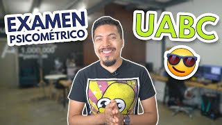 Psicométrico UABC La neta del examen psicometrico de la UABC [upl. by Hajed327]