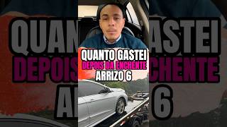 Arrizo 6 pegou enchente quanto gastei Uber 99pop indriver [upl. by Itraa]