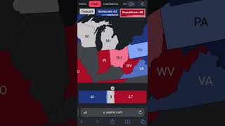 Final Senate Prediction election2024 news trump harris prediction presidentialelection senate [upl. by Sillyrama]