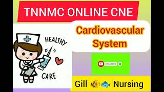 Cardiovascular SystemOnline CNERegistrationRenewalTNNMC question and answer Quiz for Nurses [upl. by Griselda]