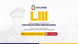 Quincuagésima Tercera Graduación Ordinaria  UNICARIBE [upl. by Svoboda]