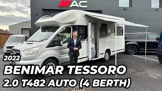 2022 Benimar Tessoro 20 T482 Auto 4 Berth [upl. by Anitsyrc]