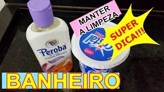 ROTINA DOMÉSTICA COMO MANTER O BANHEIROBOX MAIS LIMPO [upl. by Vona]