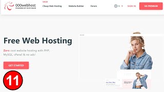 How To Make Social Media Website Using PHP  Upload Website To 000webhost and Setup Database  11 [upl. by Atinaw]