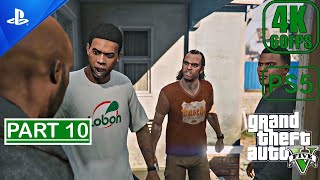 GTA V PS5  Gameplay Walkthrough 60FPS 4K Part 10 No Commentary [upl. by Fante]