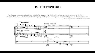 Messiaen La Nativité  IX Dieu parmi nous [upl. by Imnubulo]