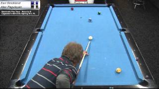 Earl Strickland vs Alex Pagulayan pt 2 at Capones Billiards on the Seminole Pro Tour [upl. by Asel662]