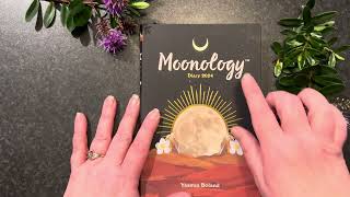 2024 Moonology diary by Yasmin Bolard flip through flipthrough [upl. by Aner]