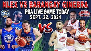 BRGY GINEBRA vs NLEX ROAD WARRIORS PBA Live Game Today  September 22 2024  2k24 [upl. by Wolfy]