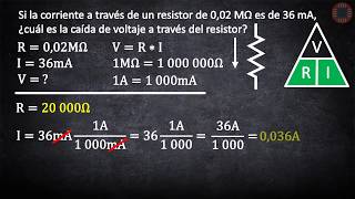 Ley de Ohm  Ejercicio 5 [upl. by Kneeland]