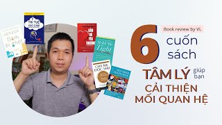 6 cuốn sách tâm lý hay để hiểu và cải thiện mối quan hệ I Review sách hay [upl. by Sutsuj519]