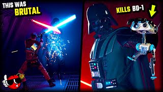 Jedi Fallen Order RARE Darth Vader Animations [upl. by Honebein]